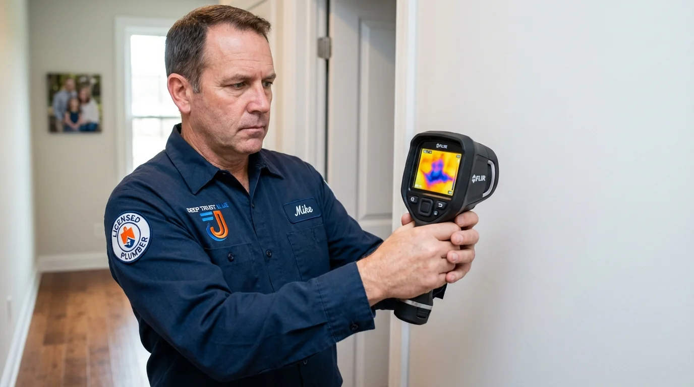 Thermal imaging leak detection by Johns Plumbing LLC in Culver City